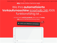 Tablet Screenshot of mobile-marketing-system.de